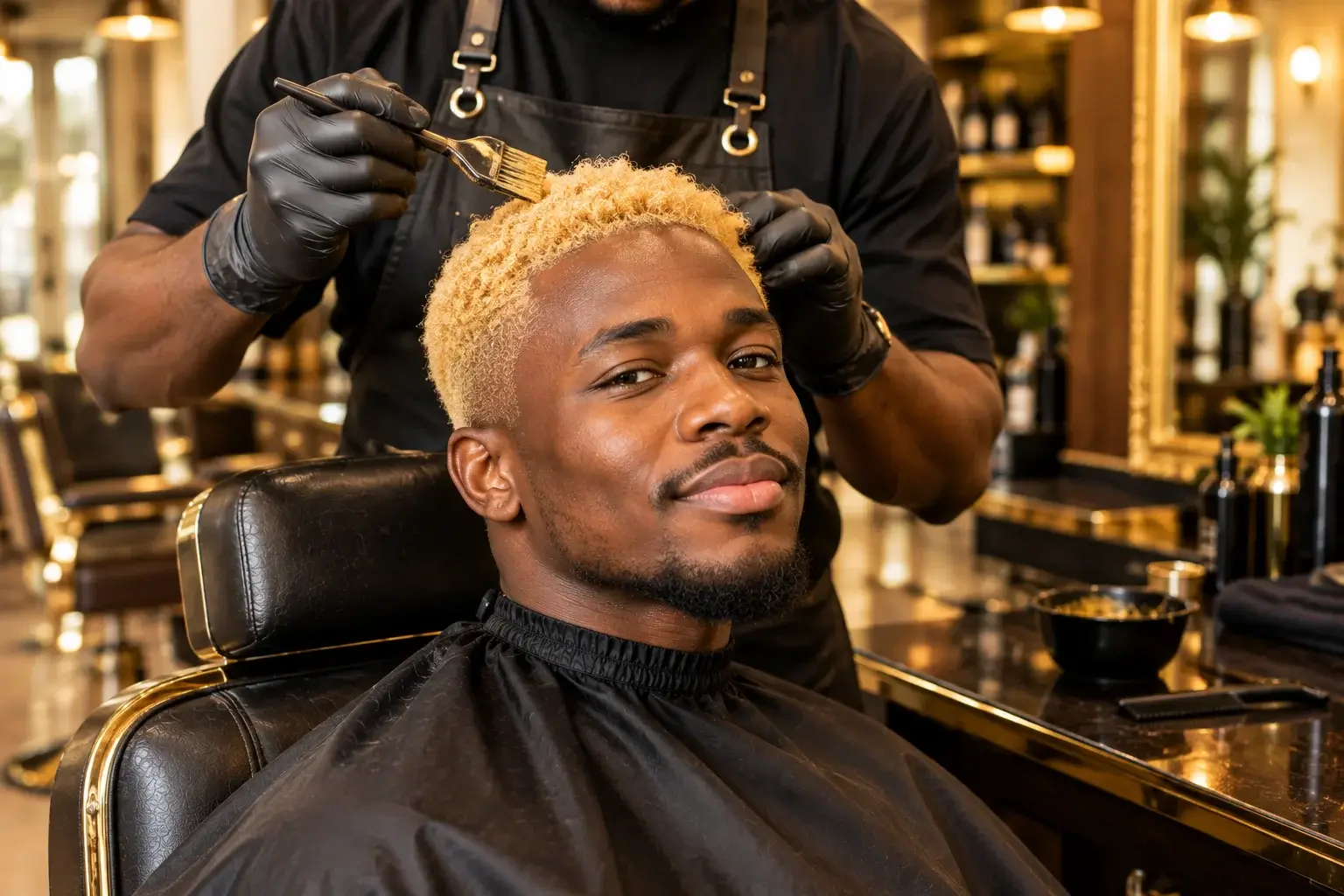 Colouring service at Anana Haircut